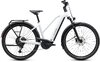 Cube Touring Hybrid ONE 600 metallicwhite'n'chrome Größe: Trapeze 46 cm