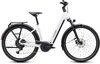 Cube Touring Hybrid ONE 600 metallicwhite'n'chrome Größe: Easy Entry 46 cm