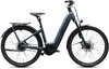 Cube Kathmandu Hybrid Deluxe SLX 800 mineralblue'n'blue Größe: Easy Entry 46 cm