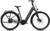 Cube Supreme Hybrid Deluxe SLT 600 slabgrey'n'chrome Größe: Easy Entry 58 cm