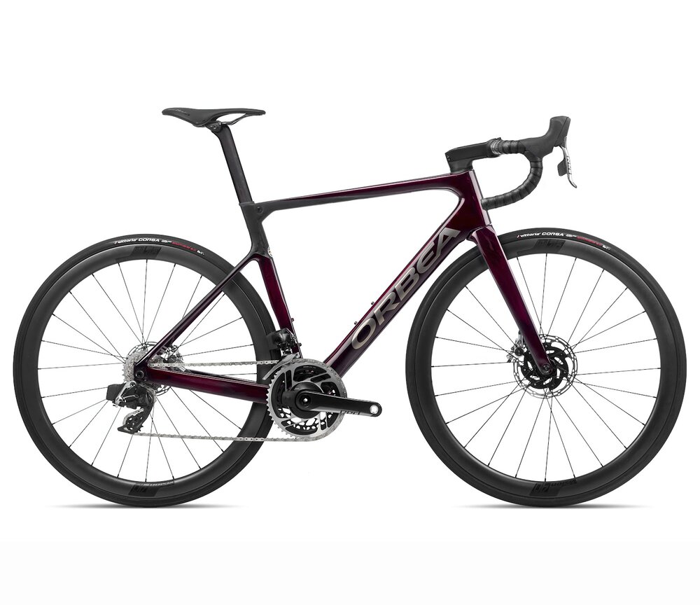 Orbea ORCA M11eLTD PWR 53 Red Wine (Gloss) - Raw Carbon (Matte)