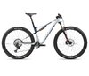 Orbea OIZ M10 L Halo Silver-Blue Carbon View (Gloss)